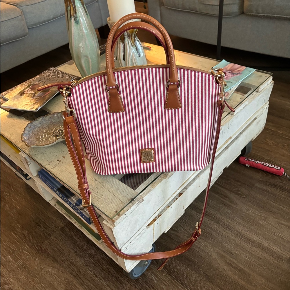 Large Dooney and Burke Canvas Tote